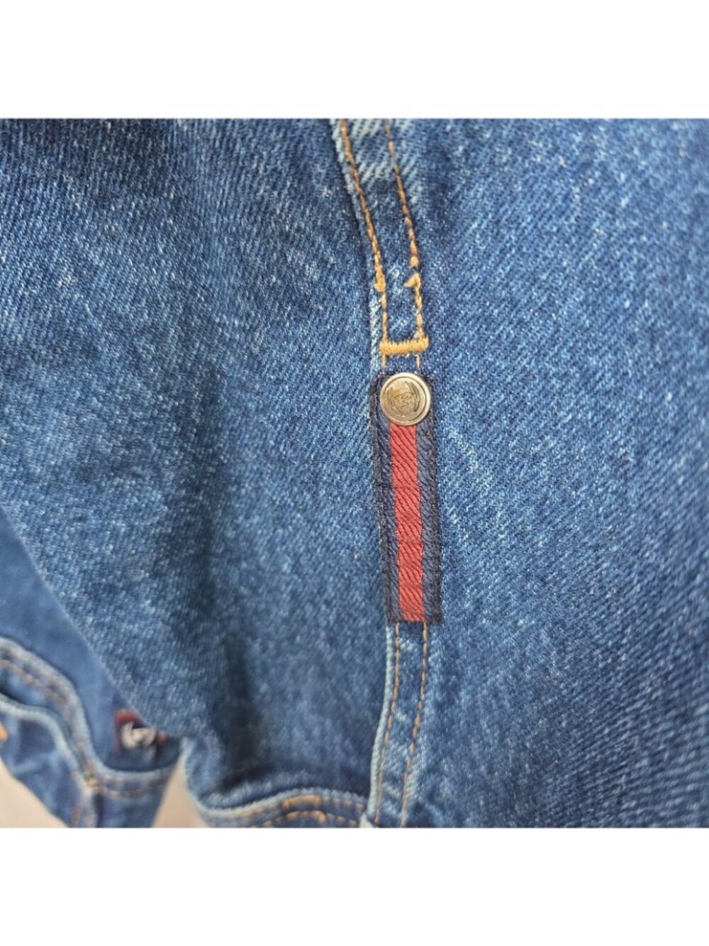 VTG Phat Farm Blue Denim Jacket Mens XXXL Hip Hop Streetwear Bull Embroidery Y2K - Picture 4 of 14